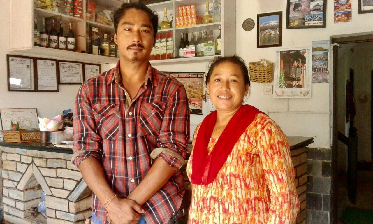 Shrestha Hotel & Restaurant Bandipur Bagian luar foto